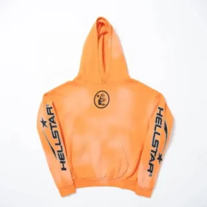 Fire Orange Hellstar Hoodie