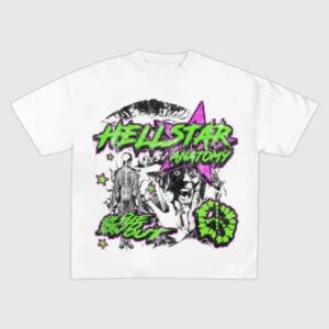 Hellstar Anatomy T-Shirt White