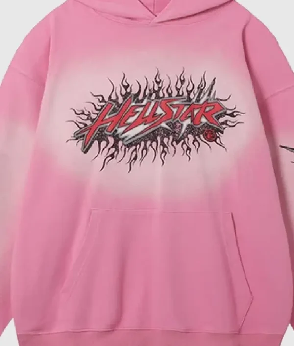 Hellstar Brain Pink Hoodie