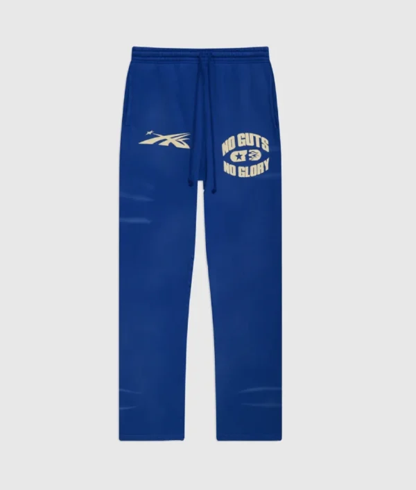 Hellstar No Guts No Glory! Sweatpants Blue