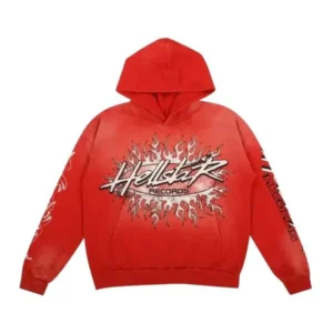 Hellstar Records Hoodie Red