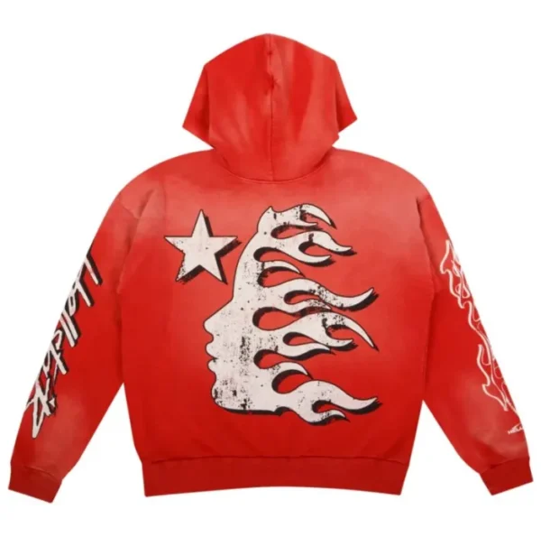 Hellstar Records Hoodie Red