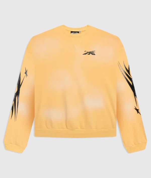 Hellstar Sports Crewneck Yellow