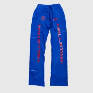 Hellstar Sports Gel Sweatpants Blue