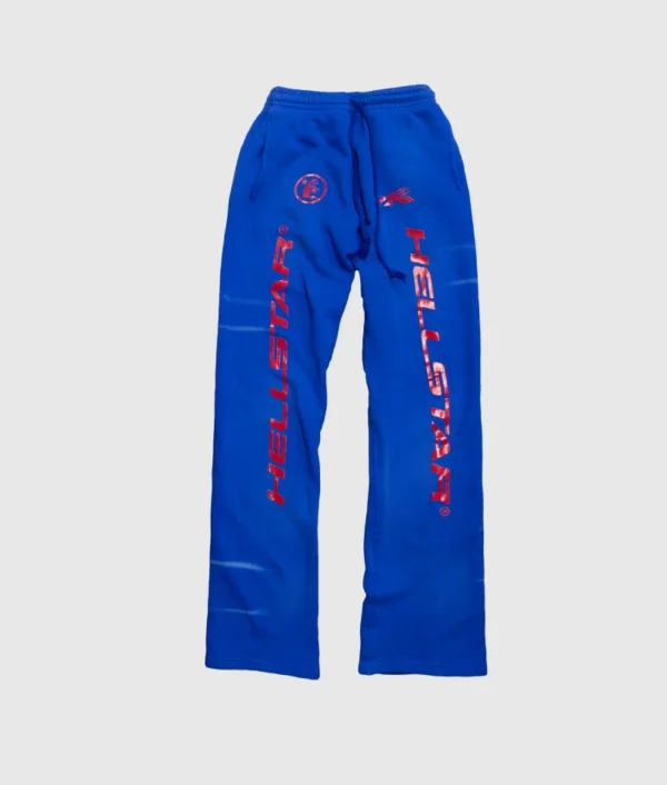 Hellstar Sports Gel Sweatpants Blue