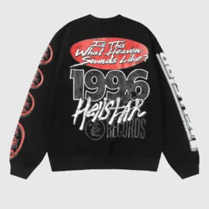 Hellstar Studios Records Sweater Black